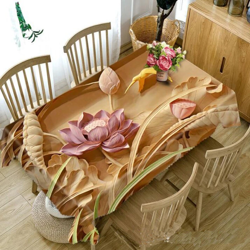 3D скандинавский цвет строчка искусственный яркий цветочный узор моющаяся