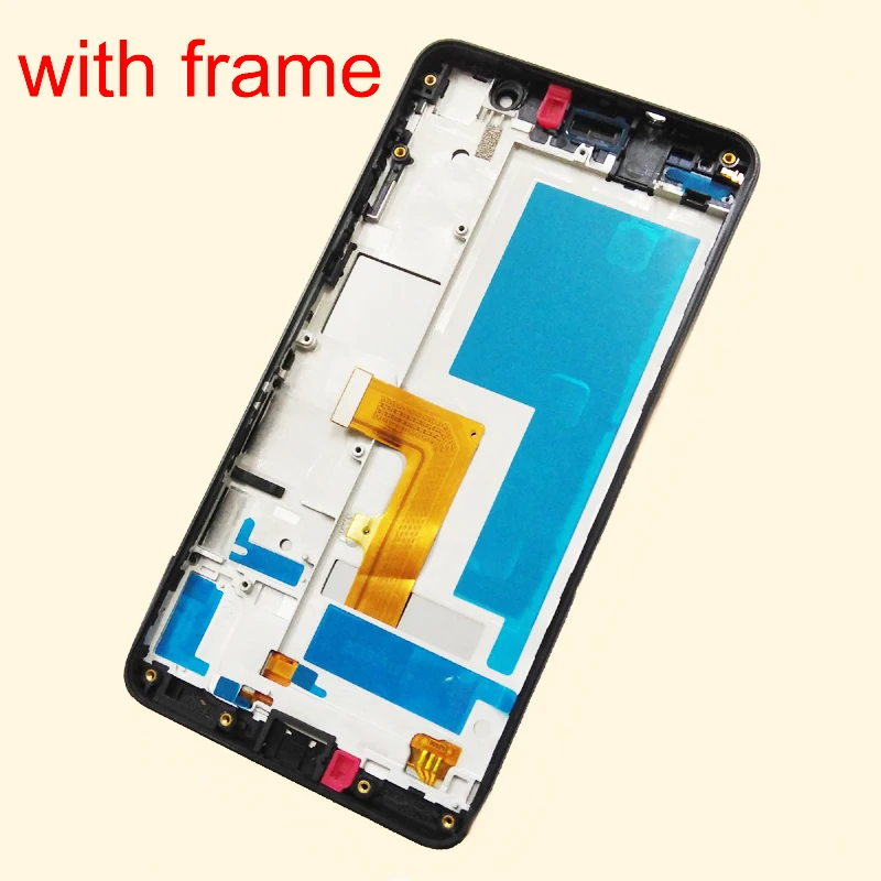 Для huawei для НУА Вэй слава 6 H60-L02 H60-L12 H60-L04 черный Сенсорный экран планшета Сенсор