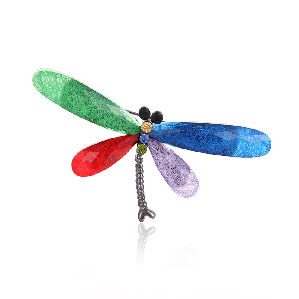 

JUJIE Fashion Dragonfly Brooches For Women Men 2020 Vintage Insect Animal Brooch Pin Series Jewelry Wholesale/Dropshipping