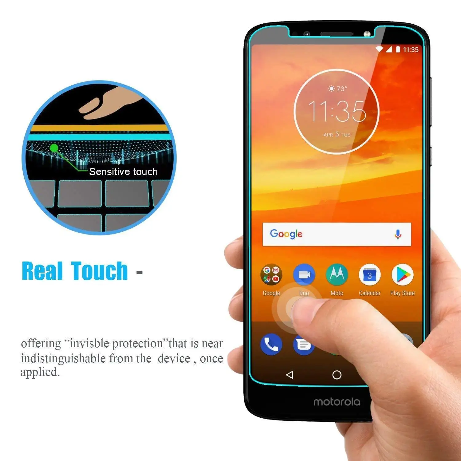 Закаленное стекло для Moto One Vision Защитное Motorola G7 G6 X4 E6 G5s Plus Защитная пленка экрана X