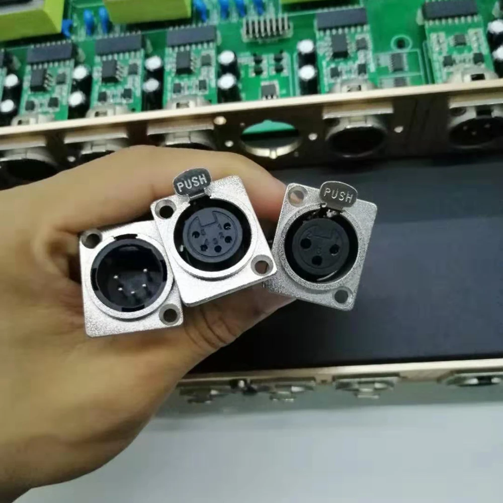 Портативный энергосберегающий Многофункциональный модульный усилитель с 8