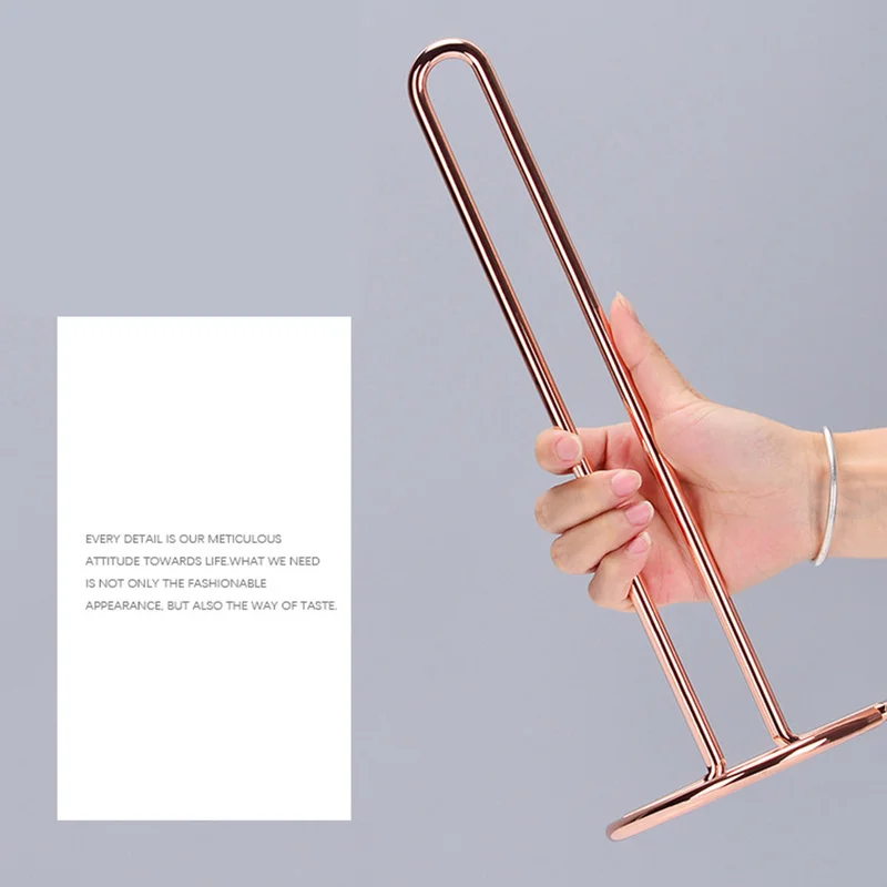 Железный Настольный стеллаж в рулоне бумаги скандинавском стиле простая стойка