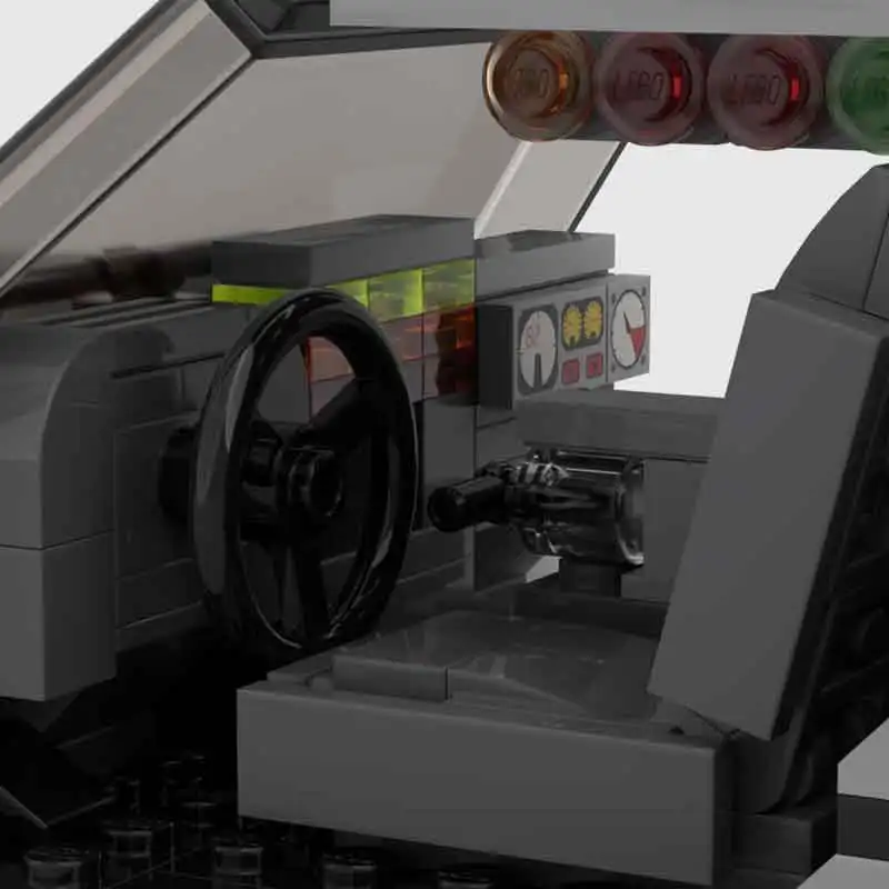 Фильм-автомобиль MOC строительные блоки Назад в будущее DeLorean Time Machine игрушка