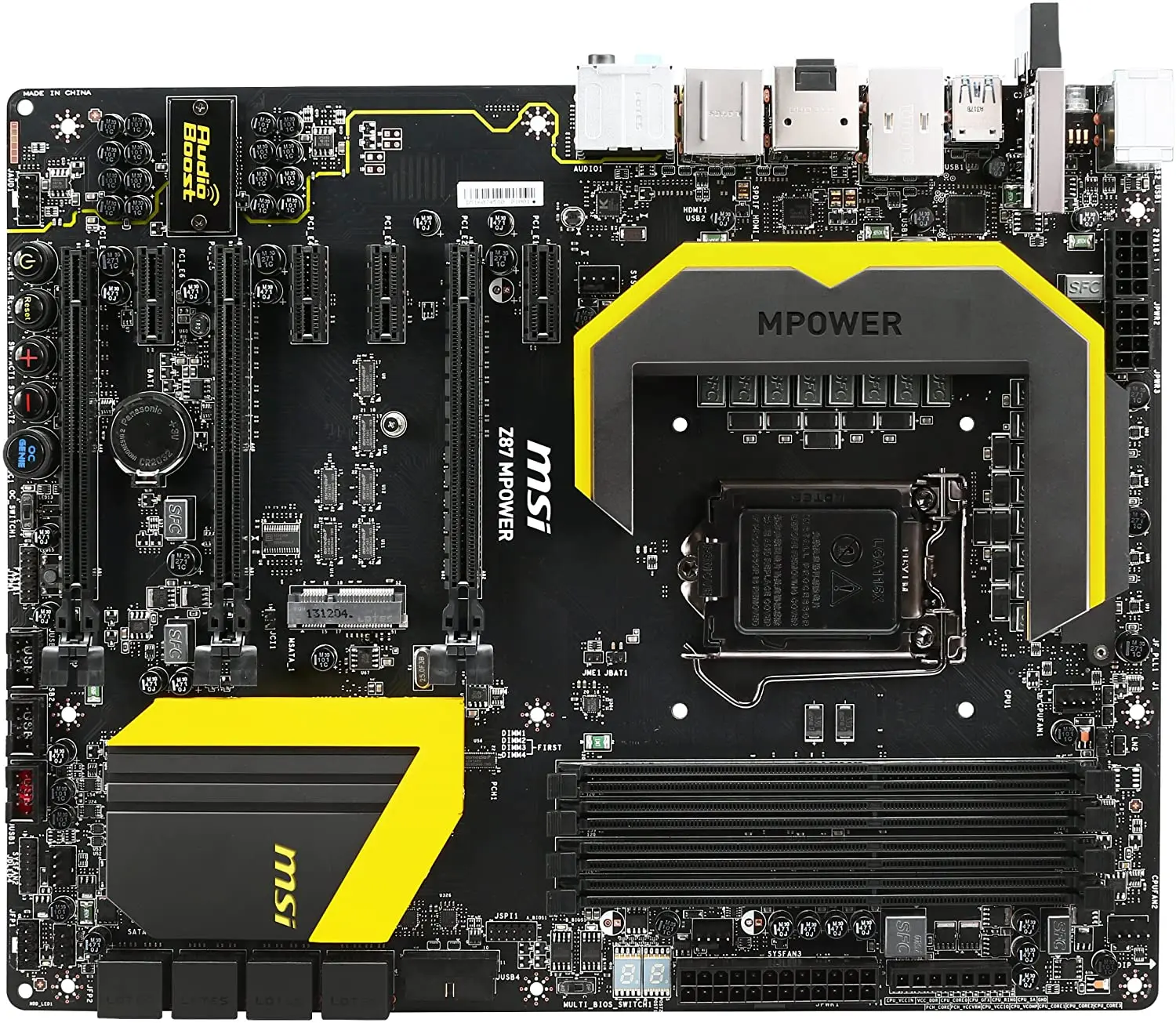 Preise Für MSI Z87 MPOWER Desktop Mainbaord LGA 1150 DDR3 Core I7/i5/i3 SATA III USB 3,0 Intel Z87 DDR3 1150 Verwendet Mainboard