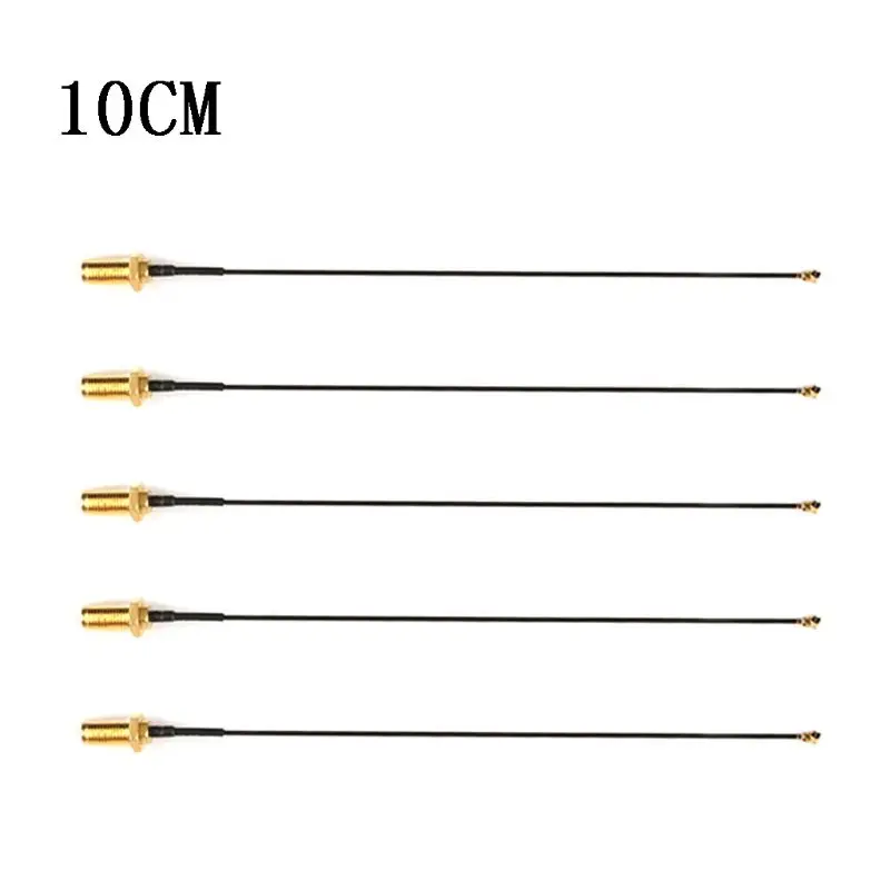 

5PCS IPEX 1st to SMA Female Connector Antenna RF Coax Adapter WiFi Pigtail Cable