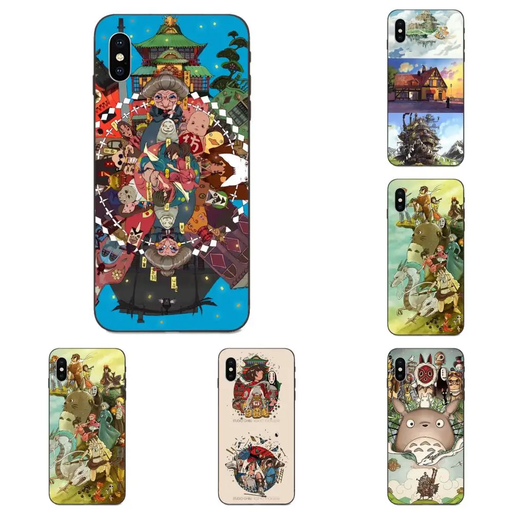 Hayao Miyazaki Film For Xiaomi Redmi Note 3 3S 4 4A 4X 5 5A 6 6A 7 7A K20 Plus Pro S2 Y2 Y3 TPU Capa Coque |