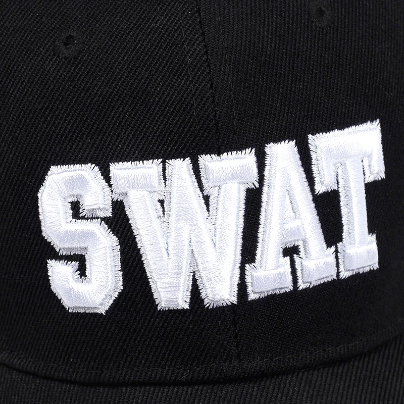 Мужская тактическая бейсболка s брендовая бейсболка с надписью "SWAT" Кепка SWAT Snapback Кепка s хлопковая Регулируемая Gorras Planas Man
