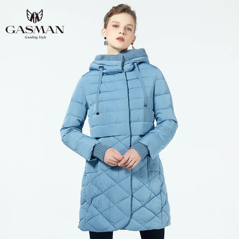 GASMAN 2019 fashion thick women's winter jackets down warm hooded outerwear parka coat | Женская одежда
