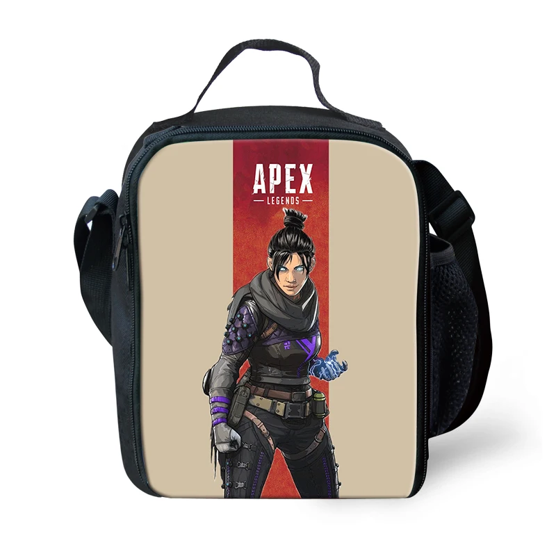 HALYUNASC модная детская изолированная сумка для ланча с принтом APEX