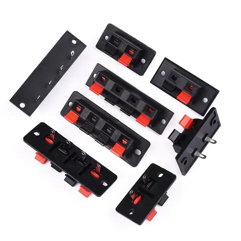 5 шт. Лидер продаж Однорядный 2-контактный/4-контактный 4-позиционный разъем для