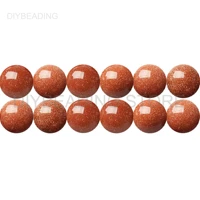 wholesale beads online lots supply natural golden sandstone semi precious stone 468101214mm drilled beads with hole