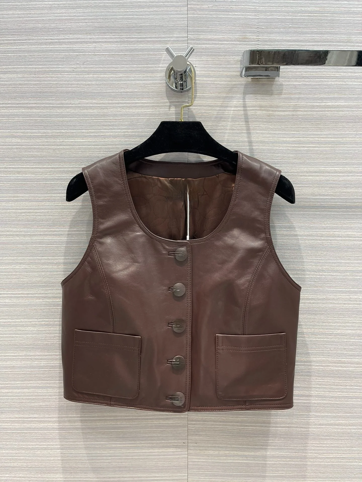 Luxury 100%Sheepskin Skirts Sets for Women Summer 2021 New High-end Brand Slim Solid Vest Tops with High Waist A Line Skirt Lady