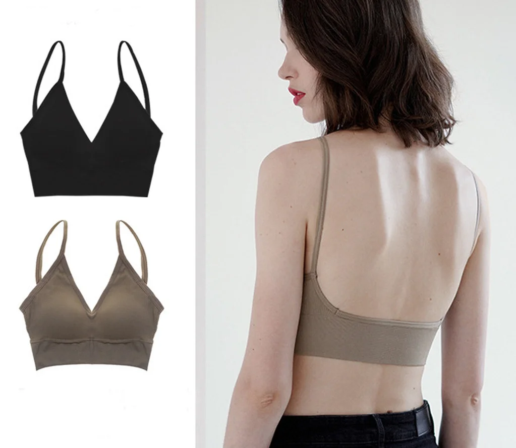Летние незаменимые носимые бюстгальтеры женский бюстгальтер с открытой спиной