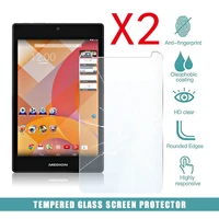 2pcs tablet tempered glass screen protector cover for medion lifetab p7331 anti screen breakage hd tempered film