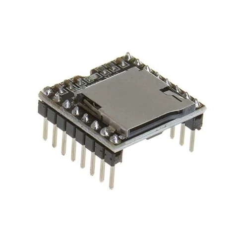 Плата модуля мини MP3 DF плеера, плата декодирования аудио и голоса MP3 для Arduino Sup port ing TF Card U-Disk IO/последовательный порт/AD DFPlayer