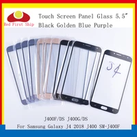 10pcslot touch screen for samsung galaxy j4 2018 j400 sm j400f j400fds j400g touch panel front outer j400 lcd glass with oca