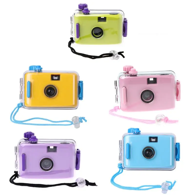 

Underwater Waterproof Lomo Camera Mini Cute 35mm Film With Housing Case New