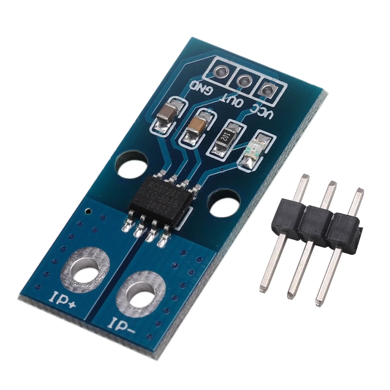ACS724TLLCR 50A диапазон Холла Датчик тока модуль ACS724 для Arduino | Электроника