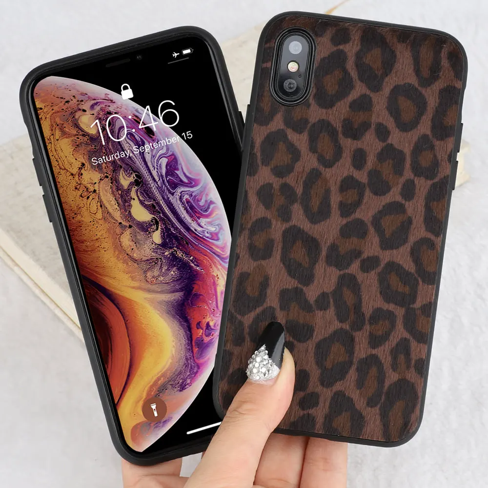 LAPOPNUT супер милый пушистый Леопардовый принт ультра тонкий гибкий Мягкий