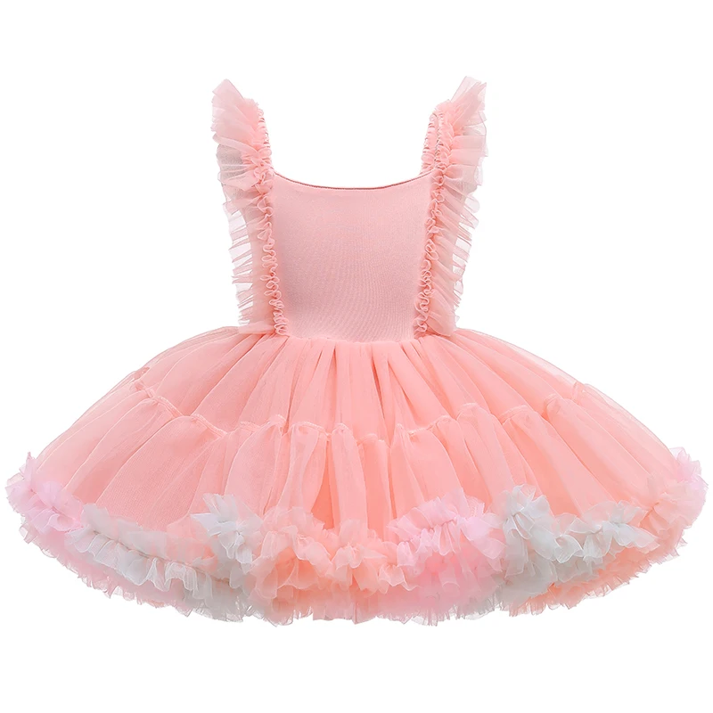 

Dresses for Girls Baby Lace Sling Ballet Tutu Kid Wedding Formal Bridesmaid Dress Toddler Birthday Party Baptism Pageant Costume
