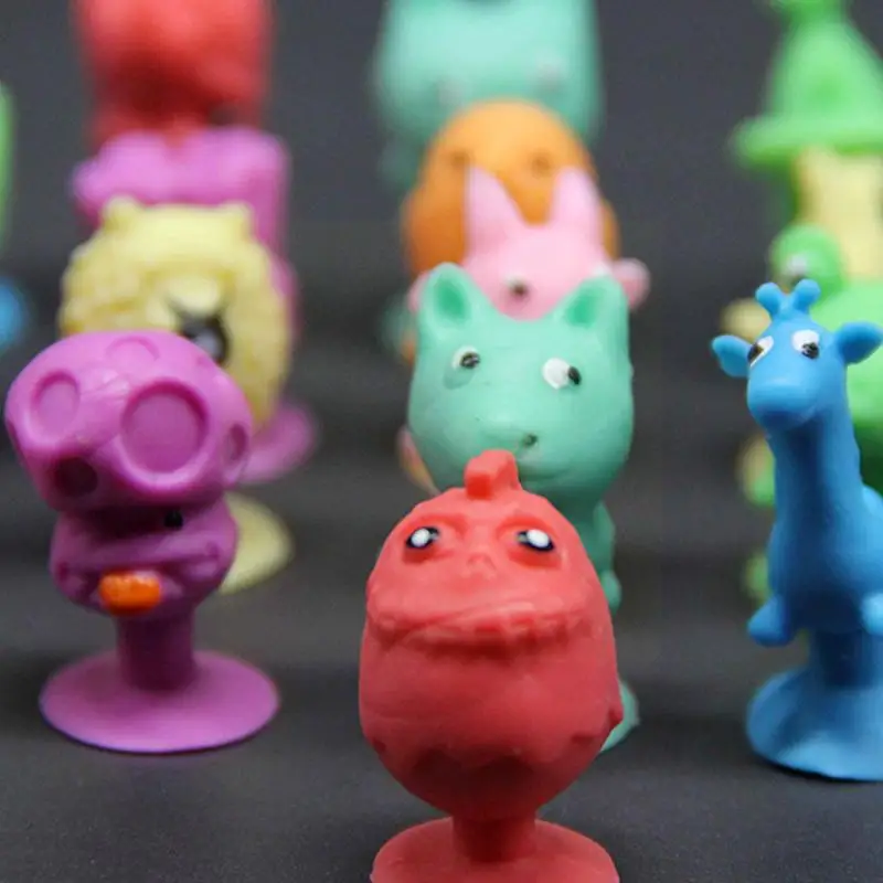 

Миниатюрные куклы на присосках, морские земли, необычные животные, игрушки, присоски для детей, модель в виде капсулы на присоске, куклы Z3n3