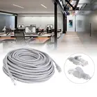 Кабель Ethernet CAT 5e, 1м, 1,5м, 2м, 3м, 5м, 10м, 15м, 20м, 25м, 30м, высокоскоростной сетевой кабель для ПК, роутера, кабель локальной сети