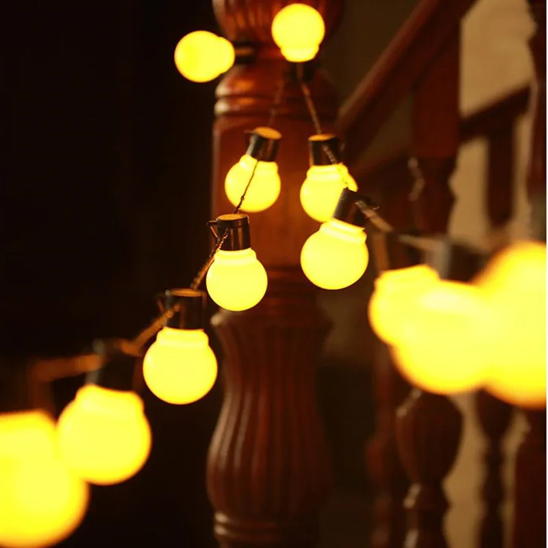 СВЕТОДИОДНАЯ Гирлянда Эдисона для сада газона 5 м 10 220 В|Светодиодная лента| |