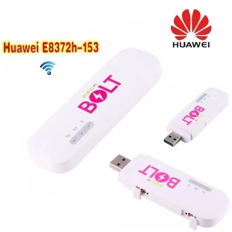 Lot of 8pcs Unlocked Huawei E8372 150Mbps 4G LTE Wifi Modem E8372h-153 Support 10 wifi Users