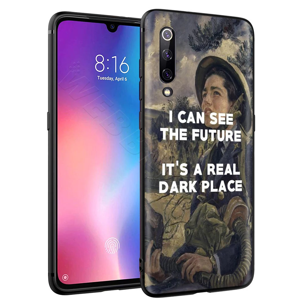 Классического искусства чехол с принтом подставкой откидной крышкой для Xiaomi Redmi