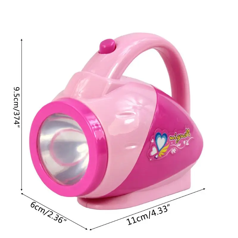 

Children Kid Boy Girl Mini Kitchen Electrical Appliance Electric Torch Toy Set Early Education Dummy Household Pretended Play