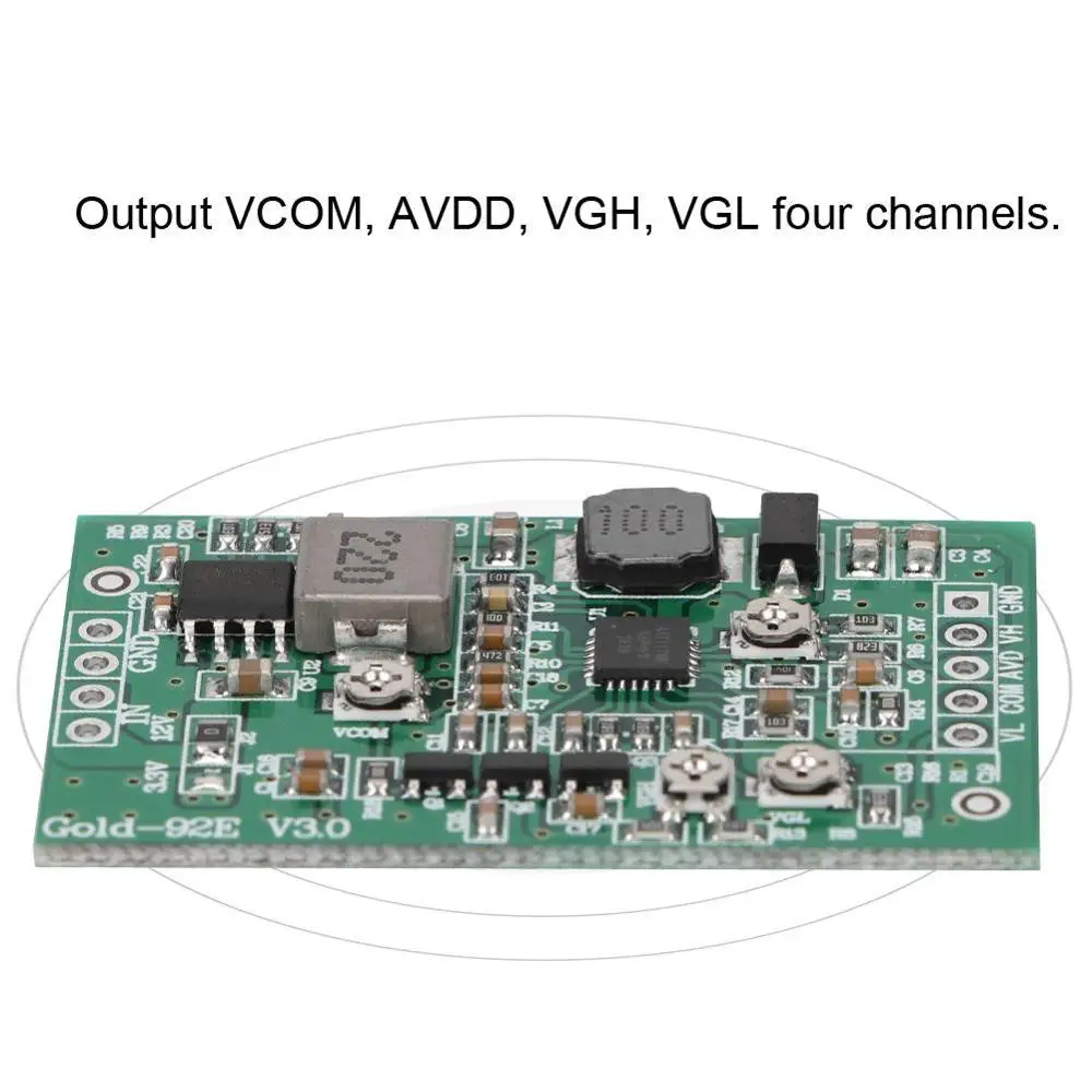 Модуль платы усиления LCD TCON Board VGL VGH VCOM AVDD 4 Регулируемый Gold-92E 2019 | Компьютеры и офис
