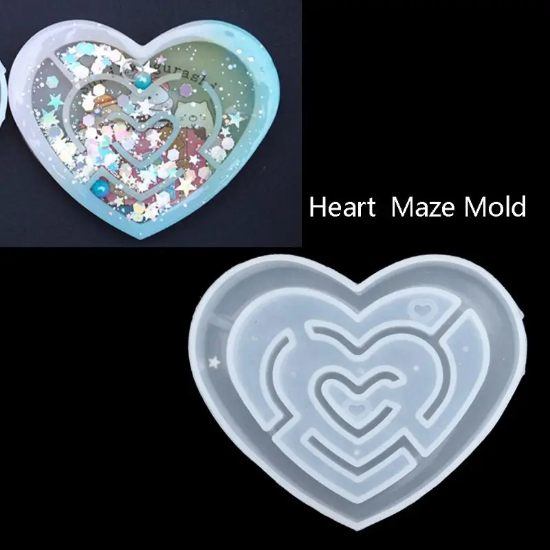 1 шт. Новое поступление лабиринт формы шейкер для бутылки молока УФ-смола