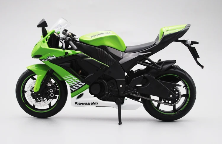 Модели мотоциклов Maisto Kawasaki Ninja модели 1:18 литые подарок на день рождения игрушка