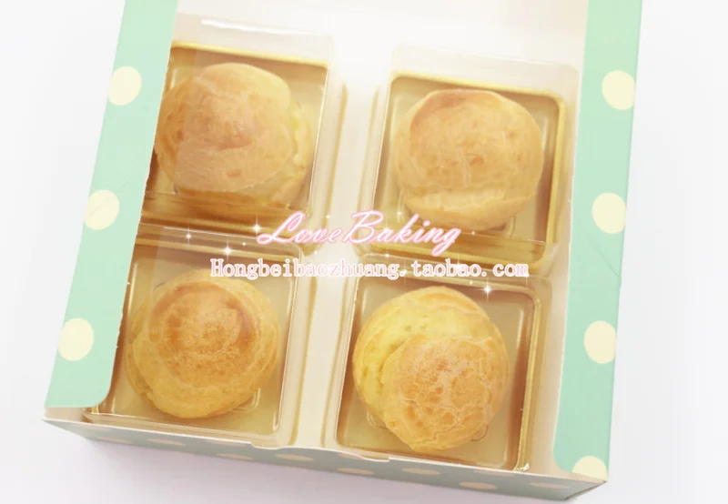 20 шт. высококачественные коробки для торта с принтом кексов маффинов муссов