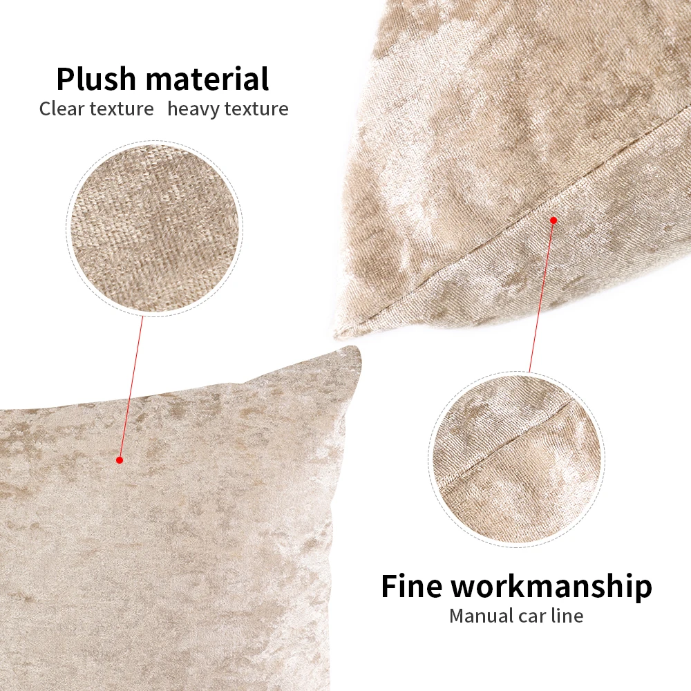 Rectangulaire бархатная Наволочка на подушку накидка для подушки Чехол Синий цвет: