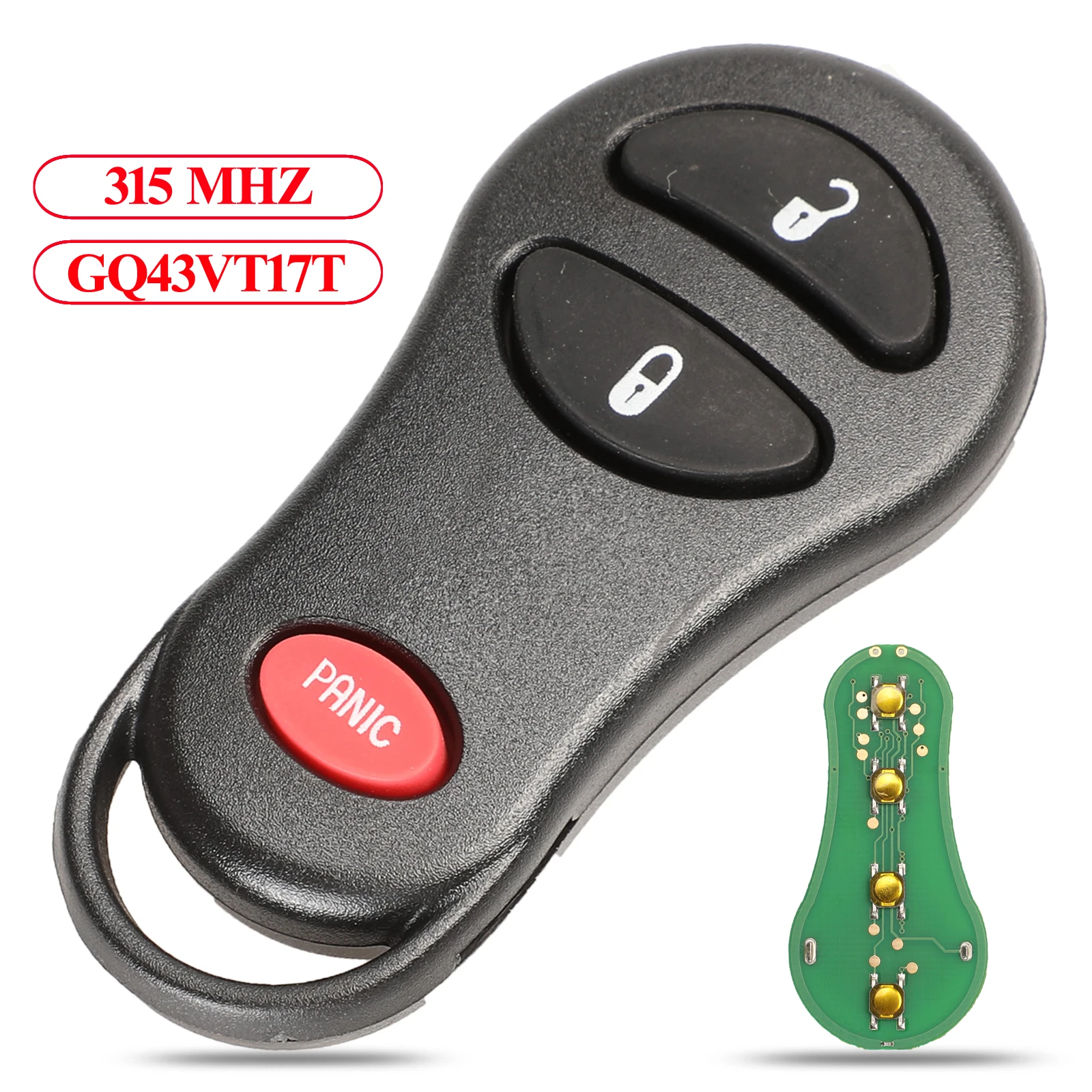 Bilchave дистанционный ключ 433 МГц для Dodge JEEP Commander Patriot Compass Grand Cherokee Liberty Wrangler Chrysler