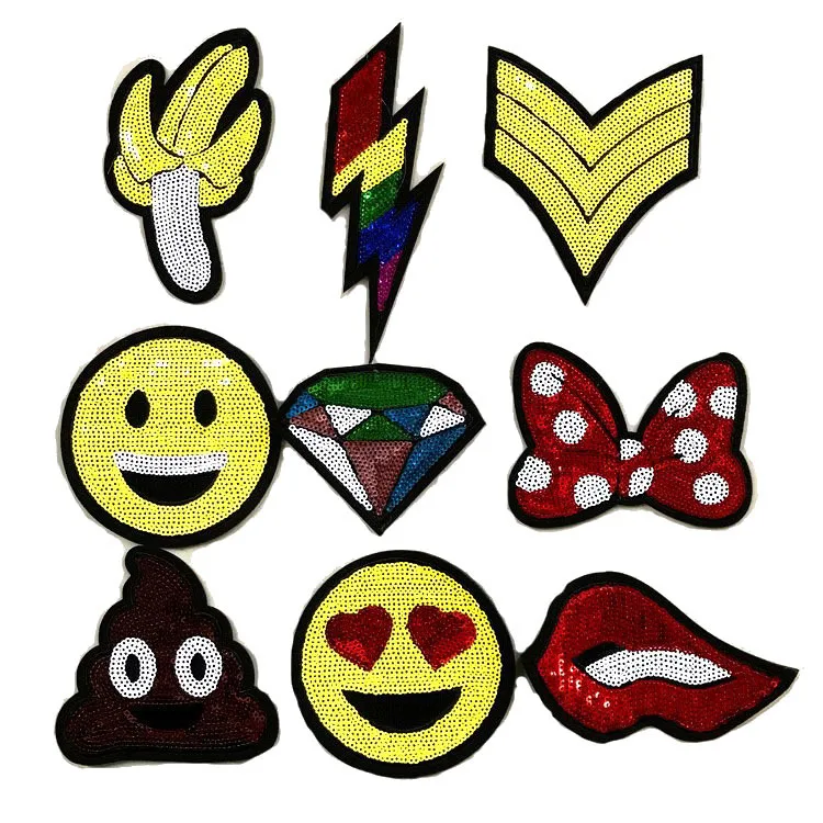 

Pearl embroidered butterfly DIY clothing embroidered sequins cloth stickers
