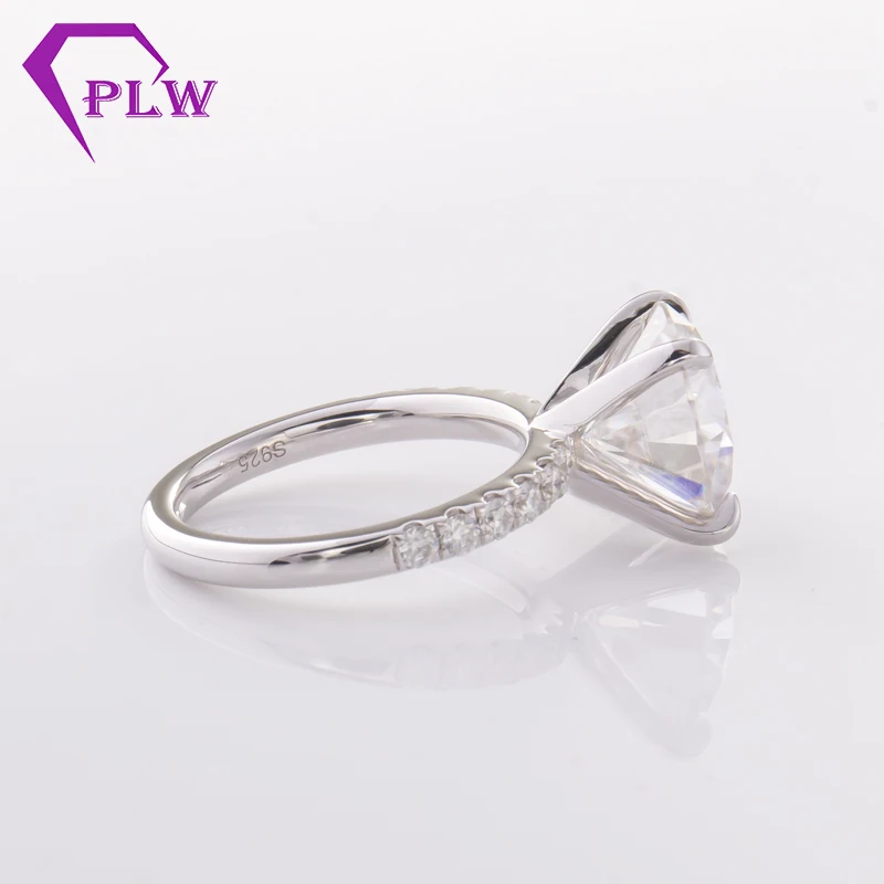 Индивидуальные лабораторные искусственные бриллианты 4ct 10 мм круглые