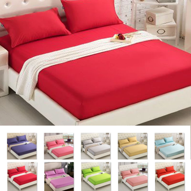 Гладкий Водонепроницаемый наматрасник против клещей покрывало для кровати