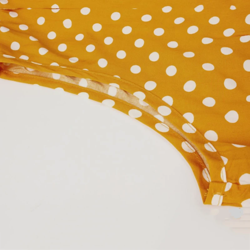 

Women's Fashion Sexy Slim Summer Beach Print Polka Dot Dress Women
