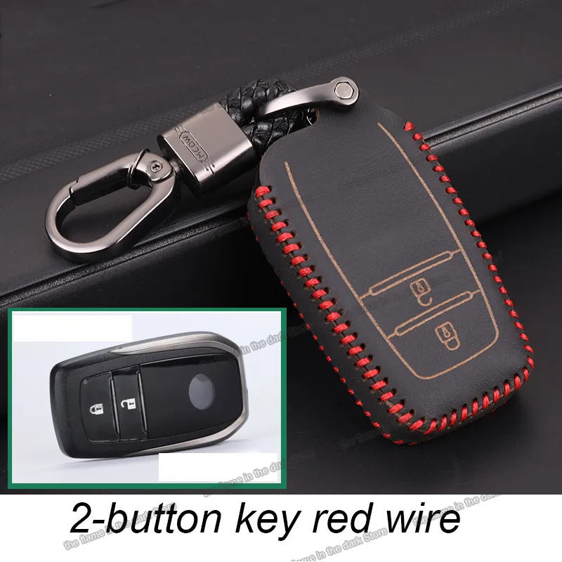 Lsrtw2017 реальные Хомут кожаный чехол для автомобильных ключей сумка toyota highlander 2013 2014