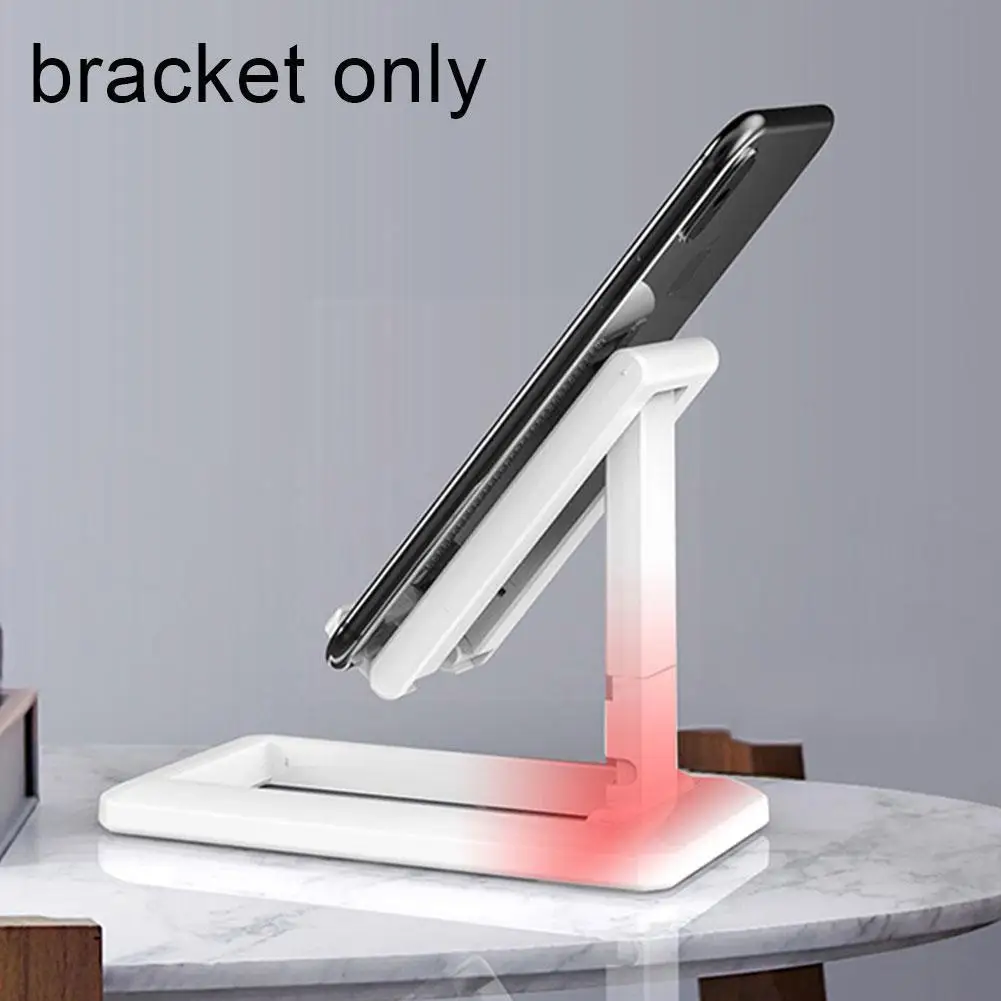

Adjustable Desktop Mobile Phone Holder Folding Lift for Video Live Tablet Stand For iPhone Xiaomi Huawei Samsung Phone J8C9