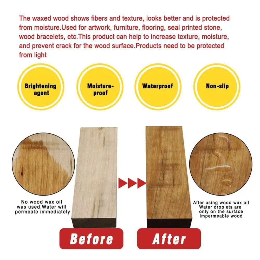 Деревянная приправа пчелиный воск полный раствор деревянная мебель уход