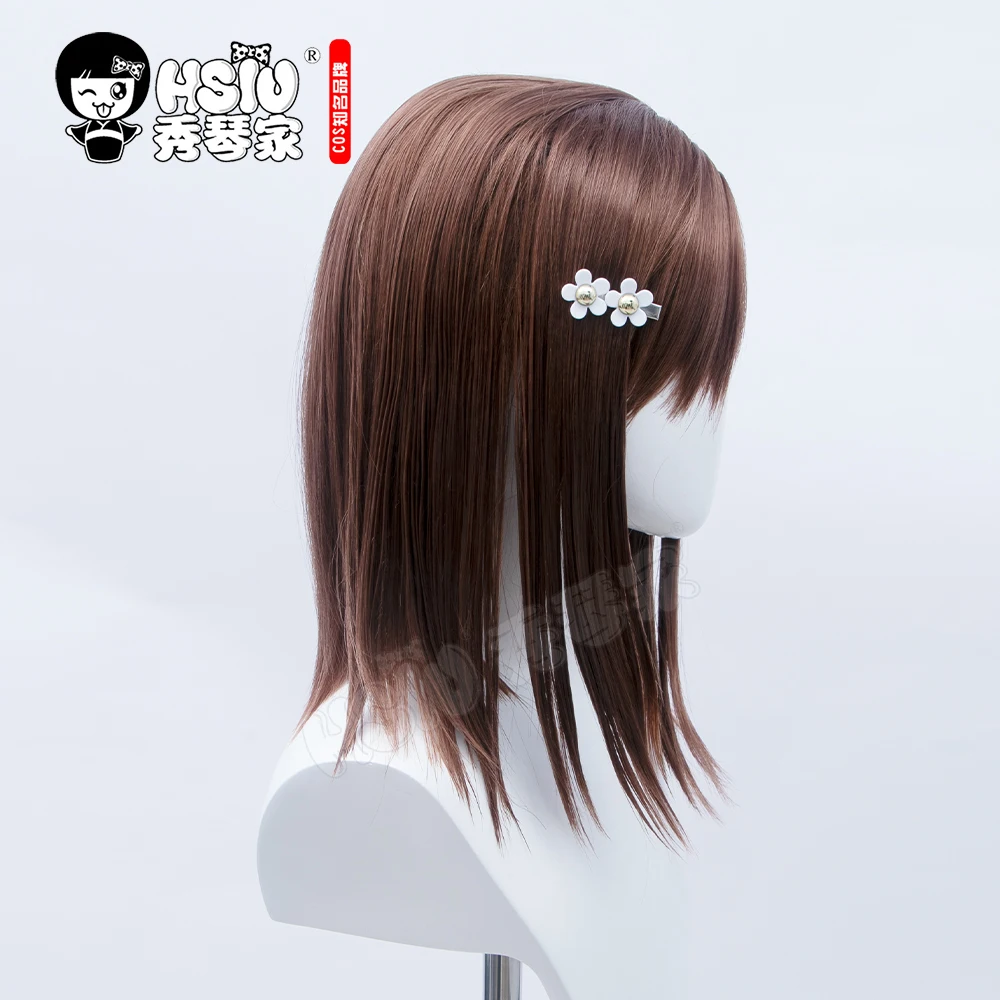Парик для косплея HSIU Mikoto Misaka из аниме Toaru Kagaku без железного оружия