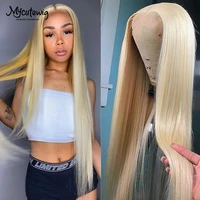 613 hd honey blonde 13x4 straight lace frontal human hair wig for black women brazilian virgin 5x5 closure glueless wigs 180