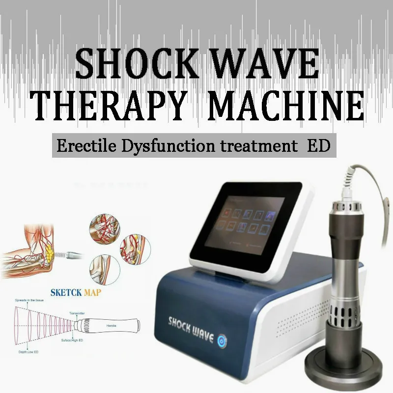 

High Quality Shockwave Therapy Machine With Low Intensity For Ed Máquina De Baja Energía Disfunción Eréctil Onda De Choqu