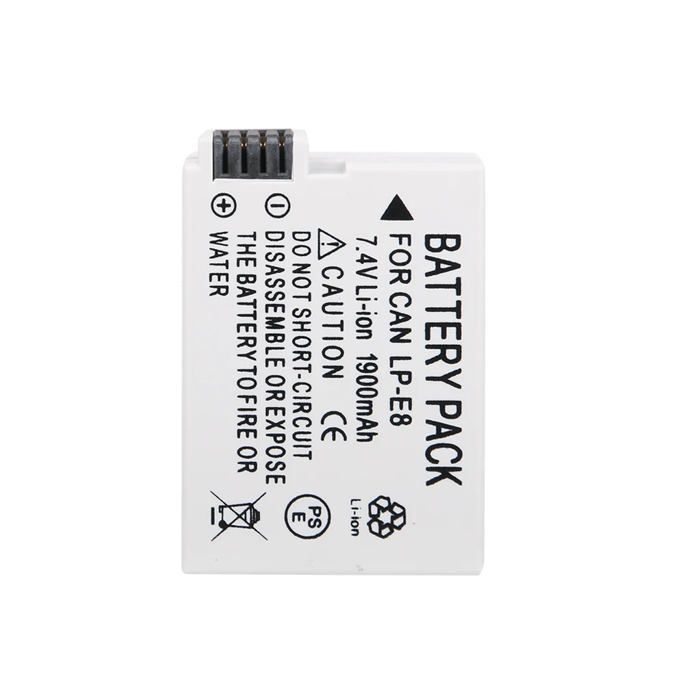 Ооз оригинальный высокое Ёмкость Камера Батарея LP-E8 LPE8 LP E8 для Canon 550D 600D 650D 700D X4 X5 X6i