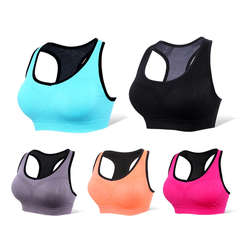 

Hjwsfdcai Women Simple And Natural Sports Underwear Running Plus Size Vest-Style Beauty Back Fitness Women Absorb Sweat Bra