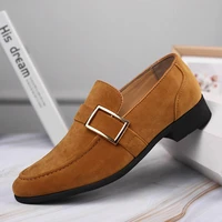 spring new leather shoes mens casual shoes frosted sets of foot driving shoes large size peas shoes comfortable mens shoes
