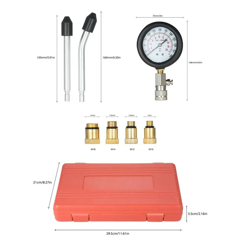 Новый автомобильный бензиновый двигатель тест на сжатие er цилиндр Автомобильный